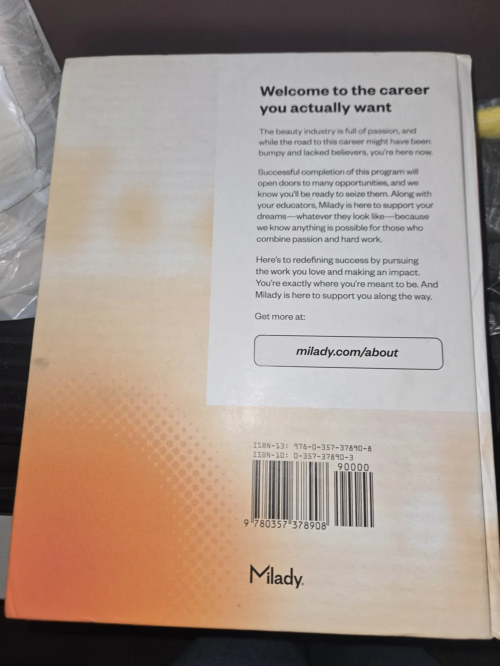 Milady Standard Cosmetology with Standard Foundations (Hardcover) 14th Edition